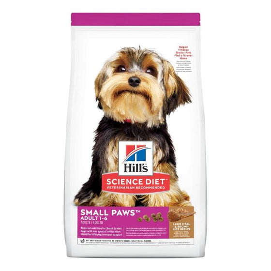 Hill's Science Diet Small Paws Adulto 1-6 Cordero — Bulto 2kg