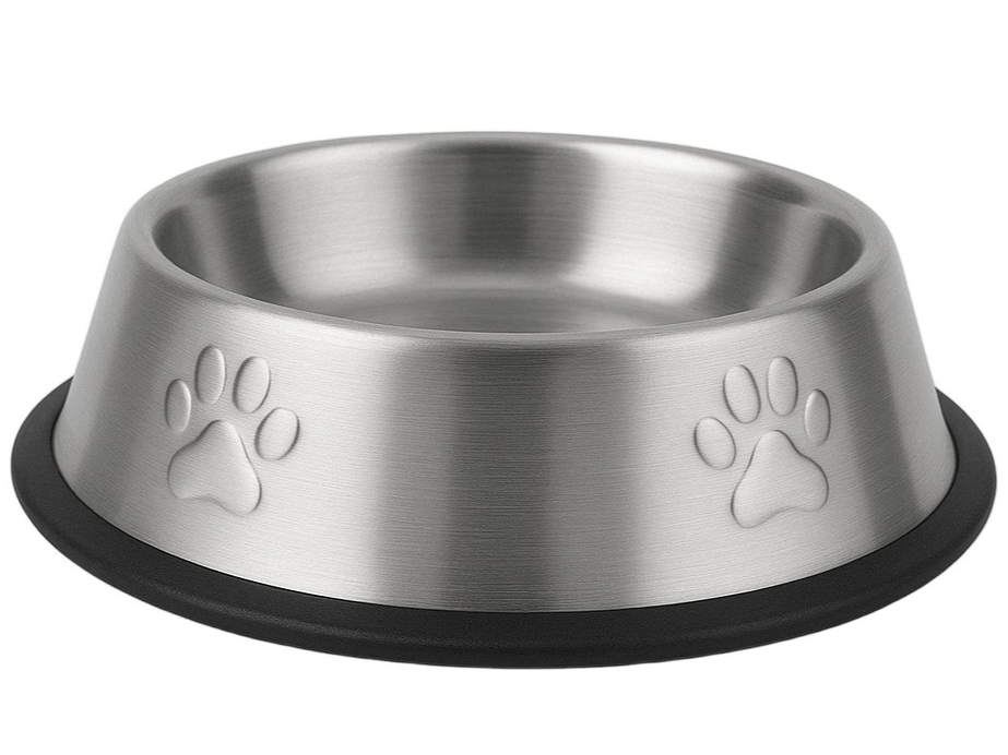 Mr. Wuff Plato Para Perro de Acero inoxidable 64 Onzas