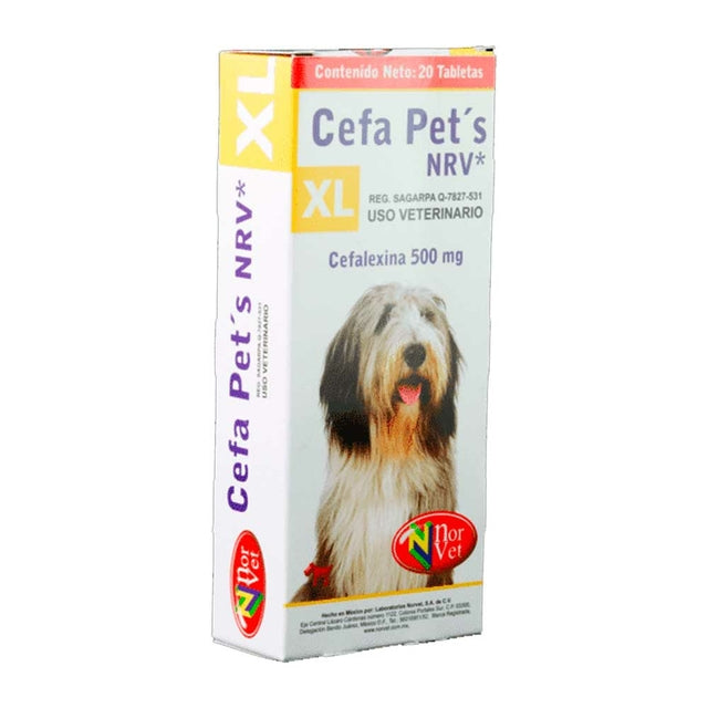 Norvet Cefa-Pets NRV XL 500 mg Tableta Pieza