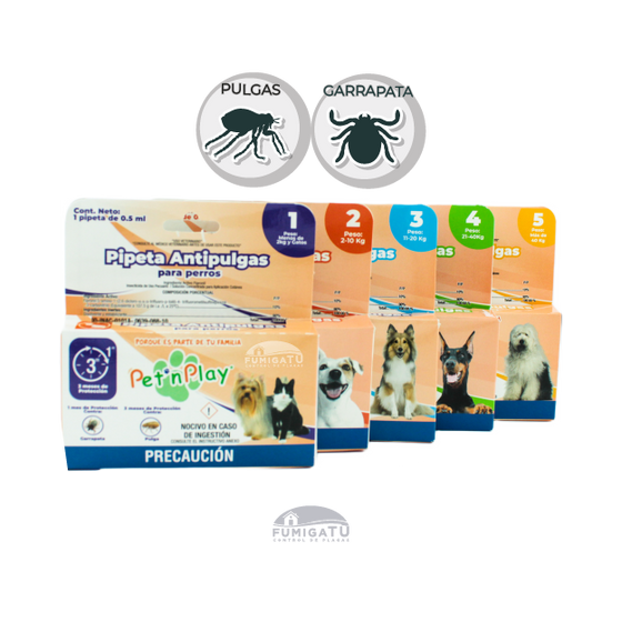 Pet'n Play Pipeta Antipulgas Fipronil No. 5 4.02 ml