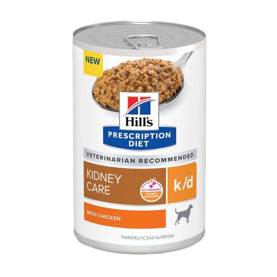 Hill's Prescription Diet k/d con Pollo — Lata 363 g