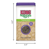 Dimensiones de la lata KONG Naturals Premium Catnip