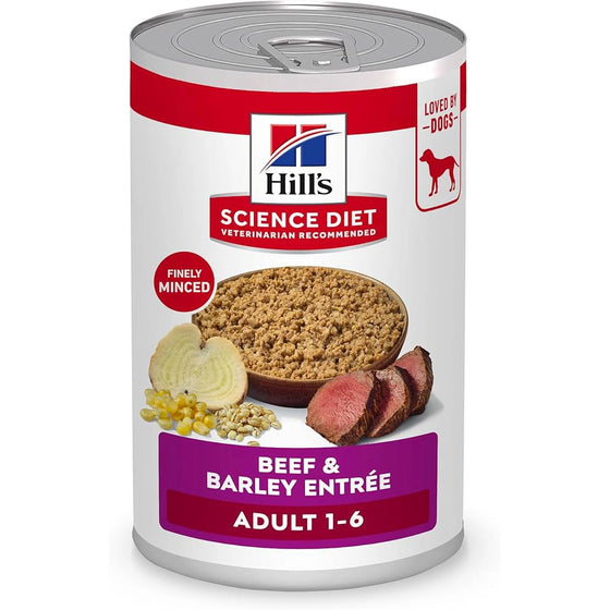 Hill's Science Diet Adult Res y Cebada— Lata 370 g