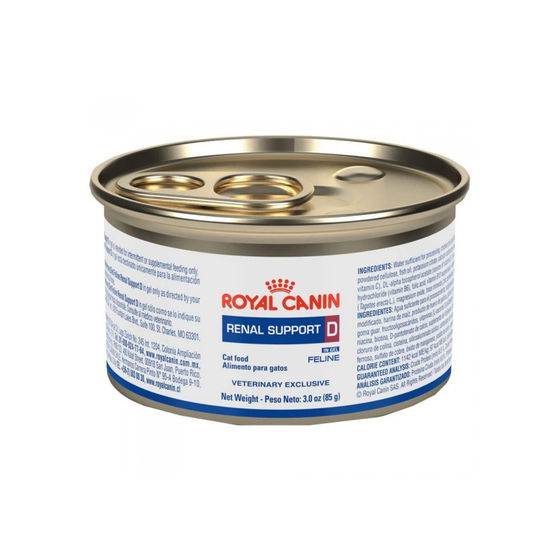 Royal Canin Soporte Renal D Gato - Lata 85G