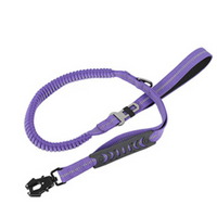 LiamPet Correa de Remolque Elastica Purpura 1.15 m