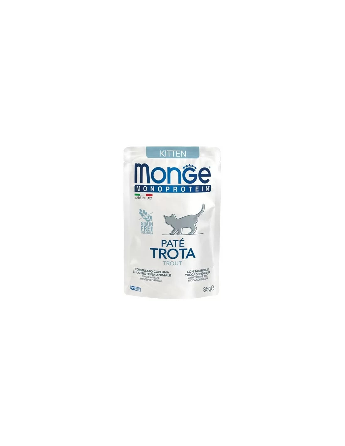 Monge Monoprotein Pate Kitten Gato Trucha 85 g