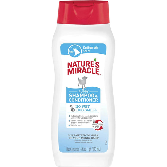 Nature's Miracle Puppy Shampoo & Conditioner — 473 ml