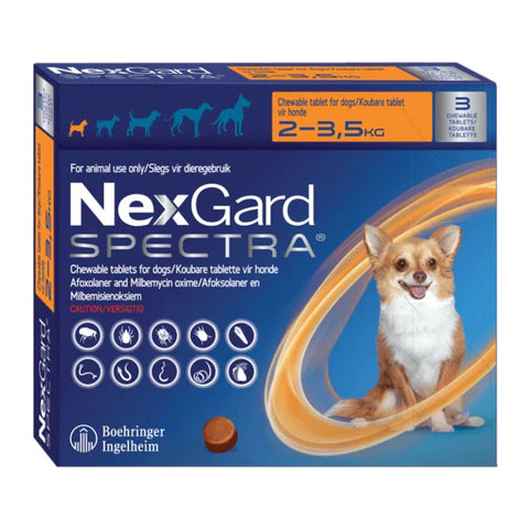 Nexgard Spectra Perro- 3 tabletas