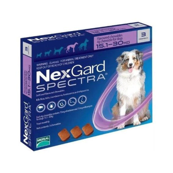 Nexgard Spectra Perro- 3 tabletas