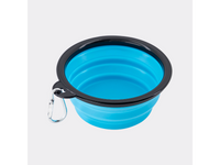 Mr. Wuff Plato Plegable Para Perro 283 GRAMOS AZUL
