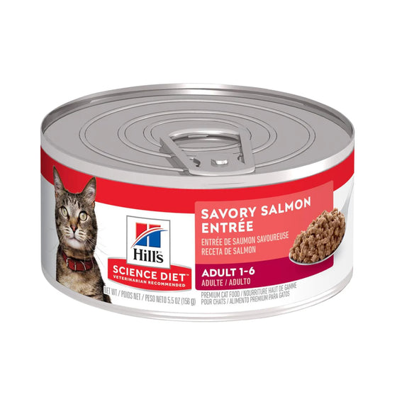Hill's Science Diet Adult 1-6 Salmon — Lata 156g