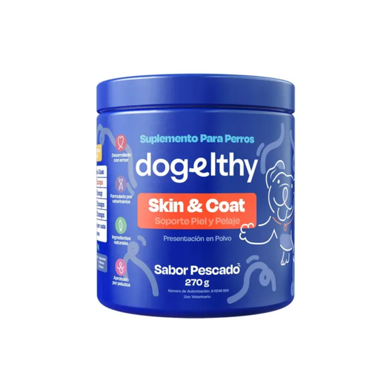 Dogelthy Piel y Pelaje sabor Pescado