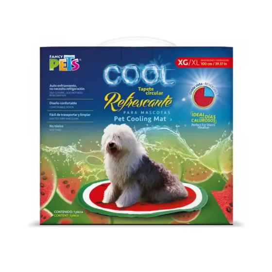 Fancy Pets Tapete Refrescante Circular Sandía