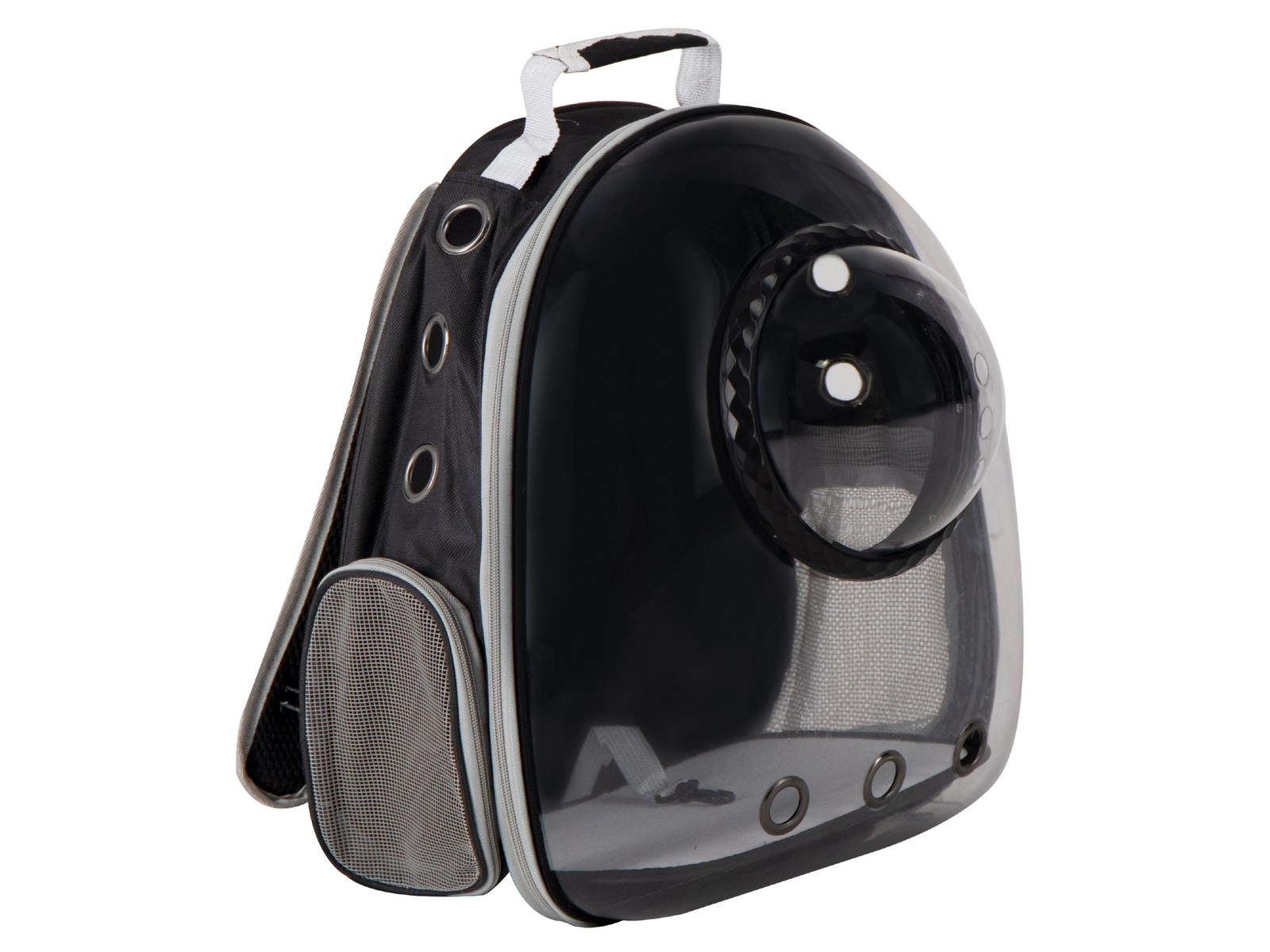 Mr. Wuff Mochila Burbuja para perro NEGRO