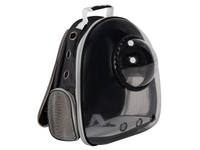 Mr. Wuff Mochila Burbuja para perro NEGRO