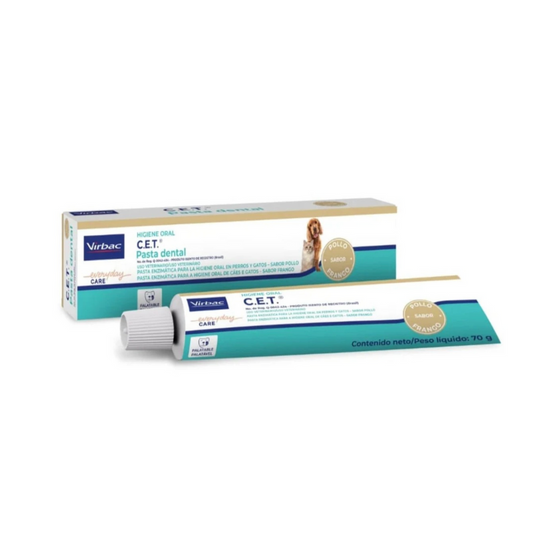 Virbac C.E.T. Pasta Dental Enzimatica Pollo 70 g