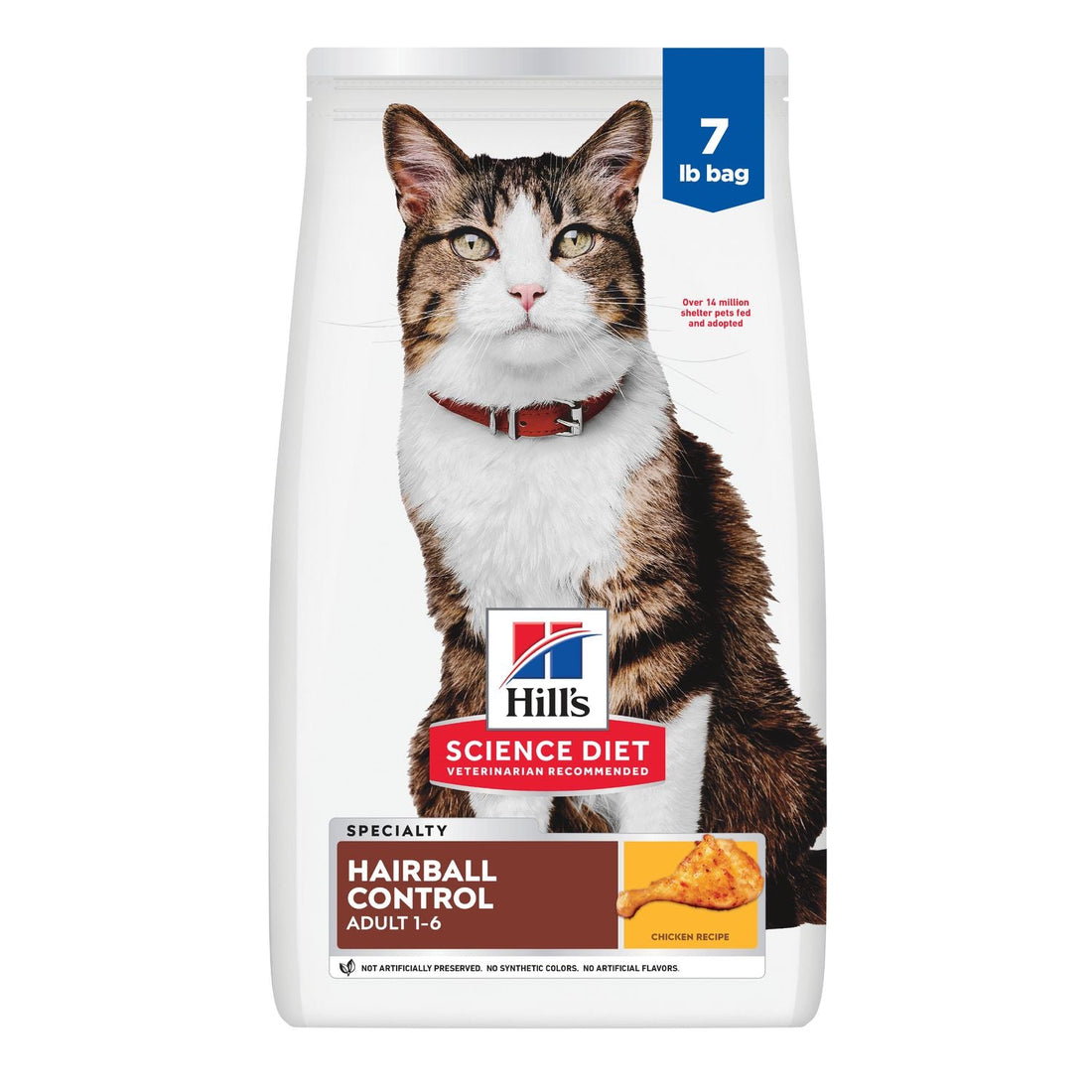 Hill's Science Diet Adult Hairball Control Gato Pollo 1.6 kg