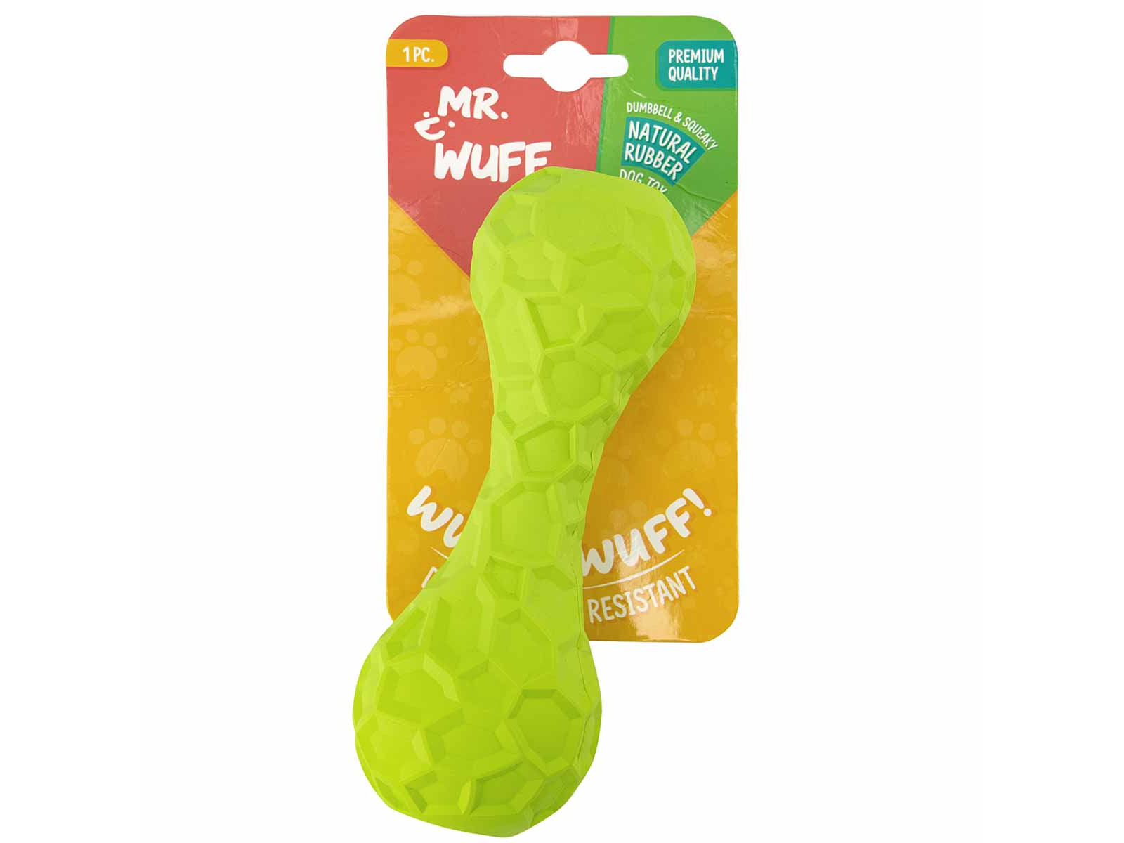 Mr. Wuff Pesa con sonido VERDE