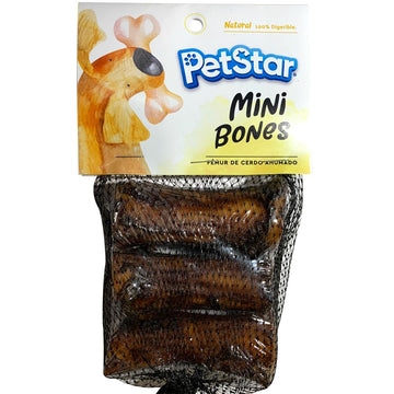 Mini Bones de Cerdo para Perros (3 piezas)