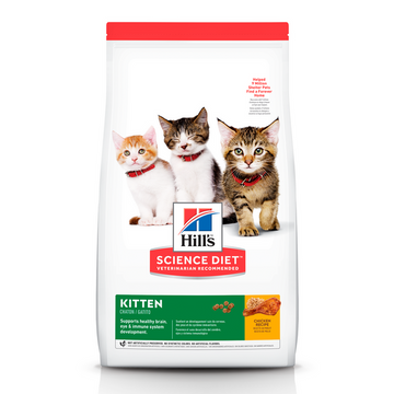 Hill's Science Diet Felino Gatito Original 3.2kg Receta Pollo - Alimento Seco Gatito