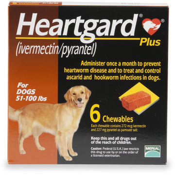 Desparasitante Heartgard Plus Perros De 23 A 45 Kg.