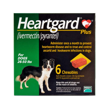 Desparasitante Heartgard Plus Perros De 12 A 22 Kg.