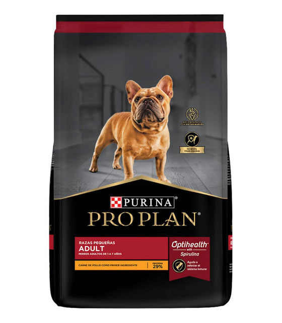 Purina Pro Plan Alimento Seco para Perro - Raza Pequeña Adulto, 1 Kg, 