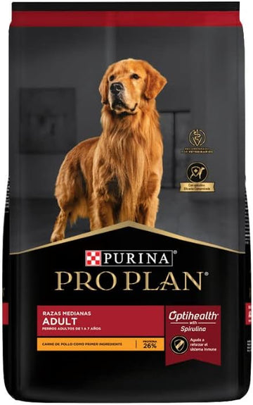 Pro Plan Croquetas Adulto con Optihealth Triple Action, Razas Medianas, Chicken, 1 Kg