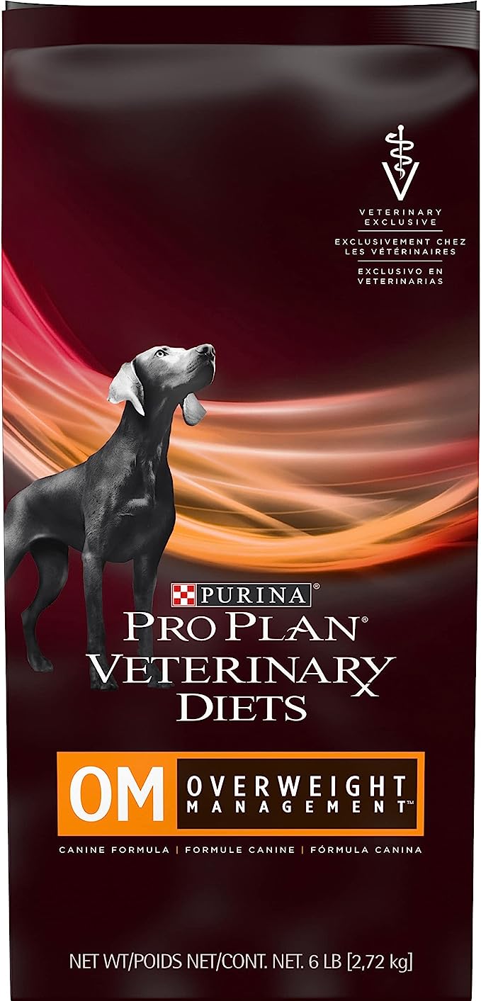 Pro Plan Veterinary Diets OM Overweight Management Canine para perro adulto todos los tamaños sabor mix en bolsa de 2.72kg