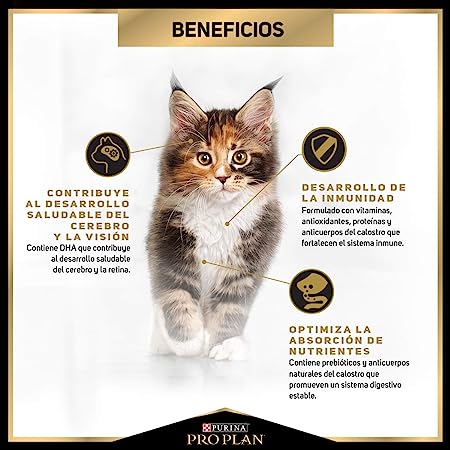 Pro Plan Comida para Gatos Kitten OptiStart, 3 kg