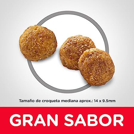 Hill's Science Diet Alimento Seco para Perro Adulto Raza Mediana/ Grande Receta Cordero y Arroz Integral, 15 kg
