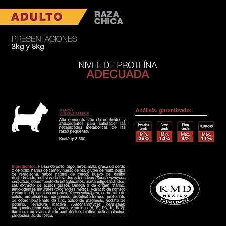 PERFECT SENSE ADULTO RAZA PEQUEÑA 3 KG