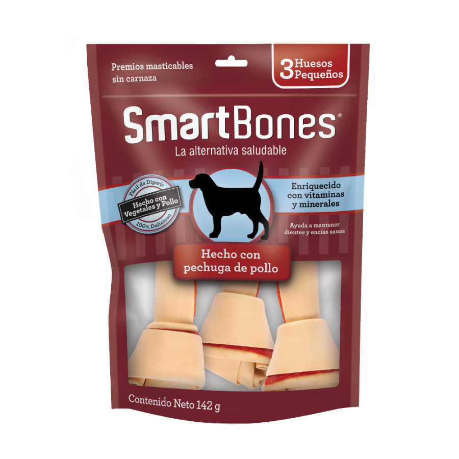 SMARTBONES Huesos Pollo CH (3 PZAS) SB0495
