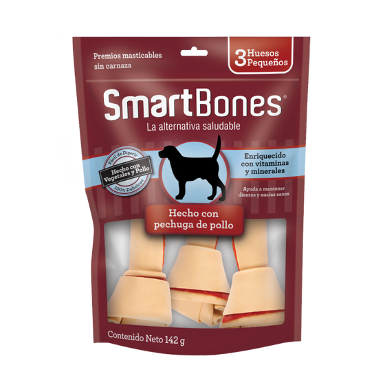 SMARTBONES Huesos Pollo CH (3 PZAS) SB0495