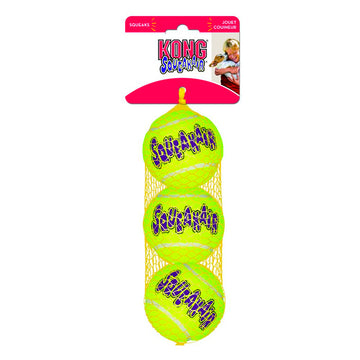 KONG Pelotas Squeakair CH 3 PZAS AST3