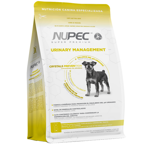 Nupec Urinary Management 2kg - Alimento Seco Perro Adulto