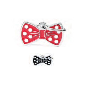 Placas MyFamily - CHARMS RED BOW CH08RED