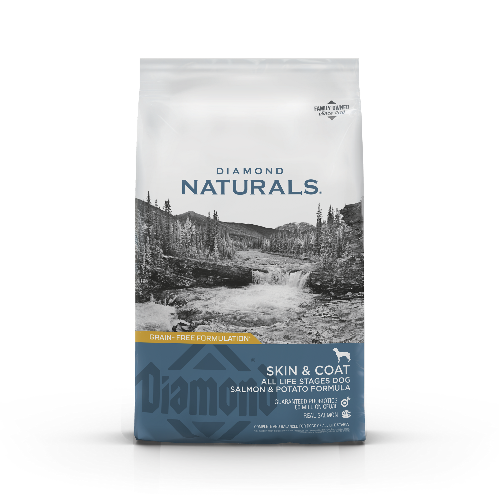 Diamond Naturals -  Skin & Coat, Salmón Y Patata 6.8 Kg