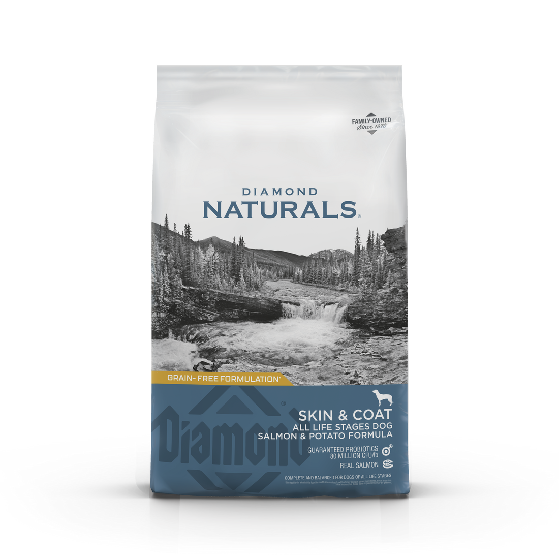 Diamond Naturals -  Skin & Coat, Salmón Y Patata 6.8 Kg