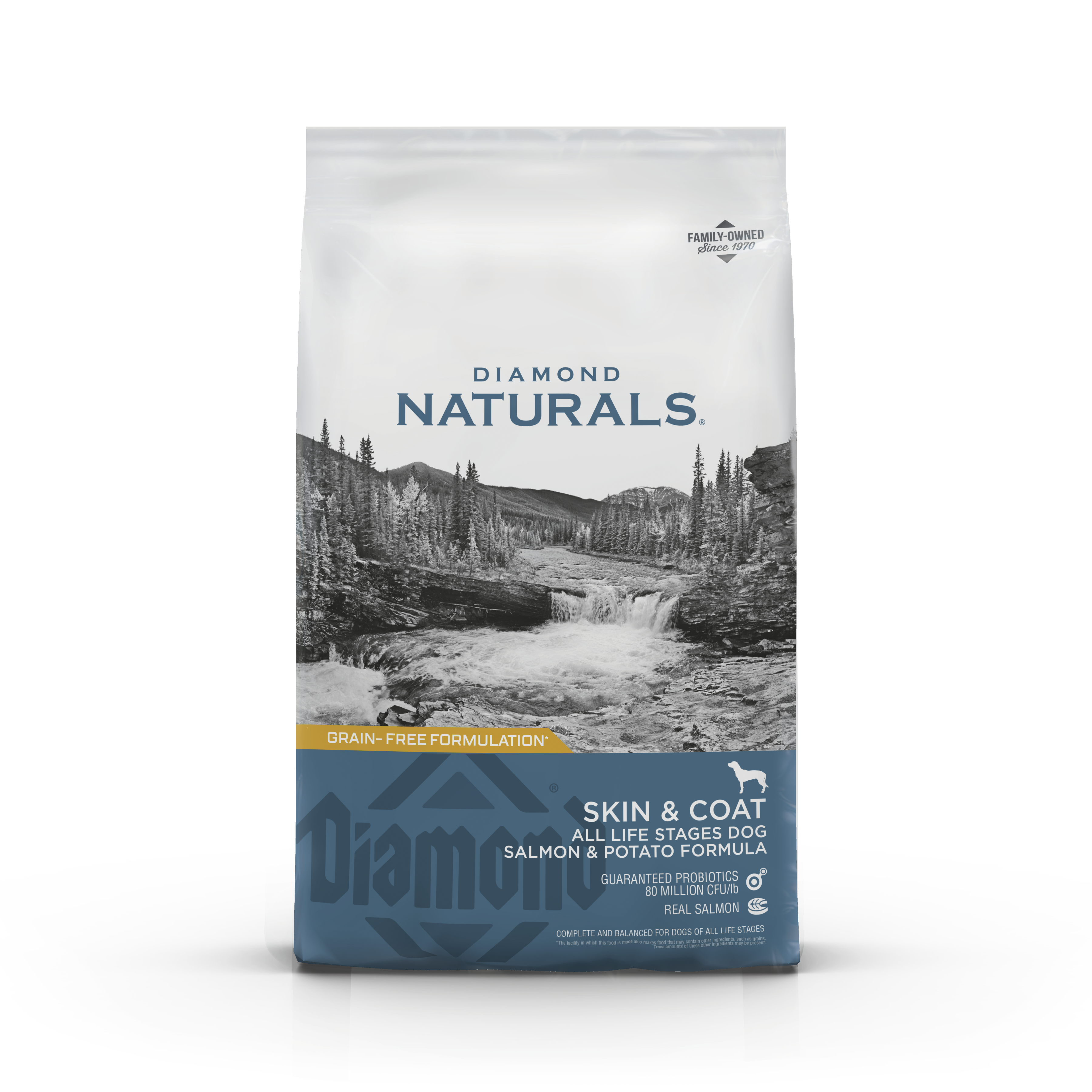 Diamond Naturals -  Skin & Coat, Salmón Y Patata 6.8 Kg