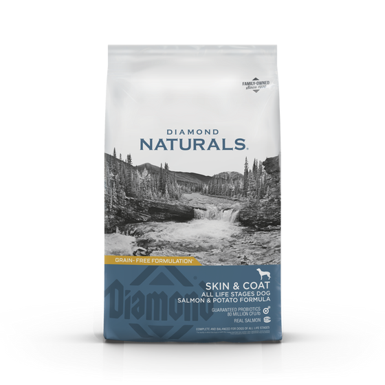 Diamond Naturals -  Skin & Coat, Salmón Y Patata 6.8 Kg