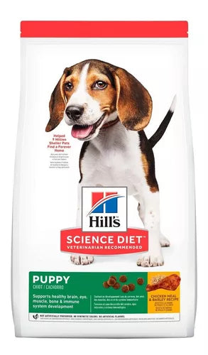 Alimento Hill's Science Diet Puppy para perro cachorro de raza mini, pequeña y mediana sabor pollo en bolsa de 15.5lb