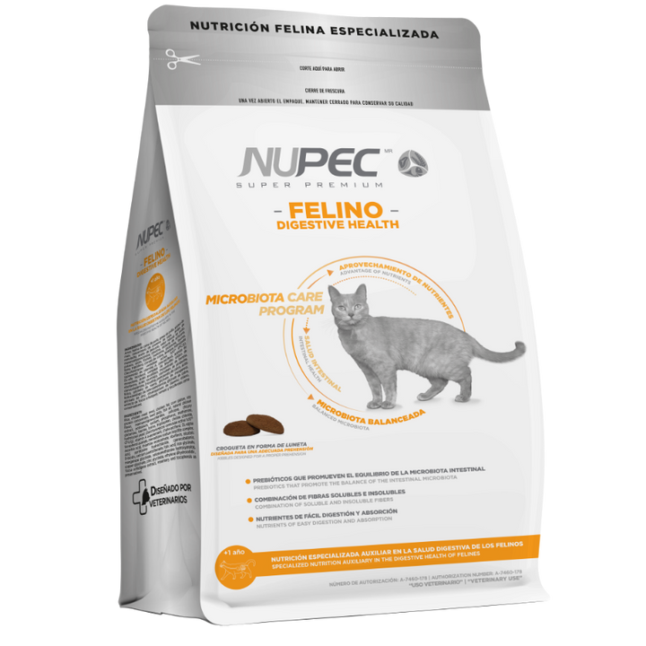 Nupec Felino Digestive Health 1.5 kg - Alimento Para Gato