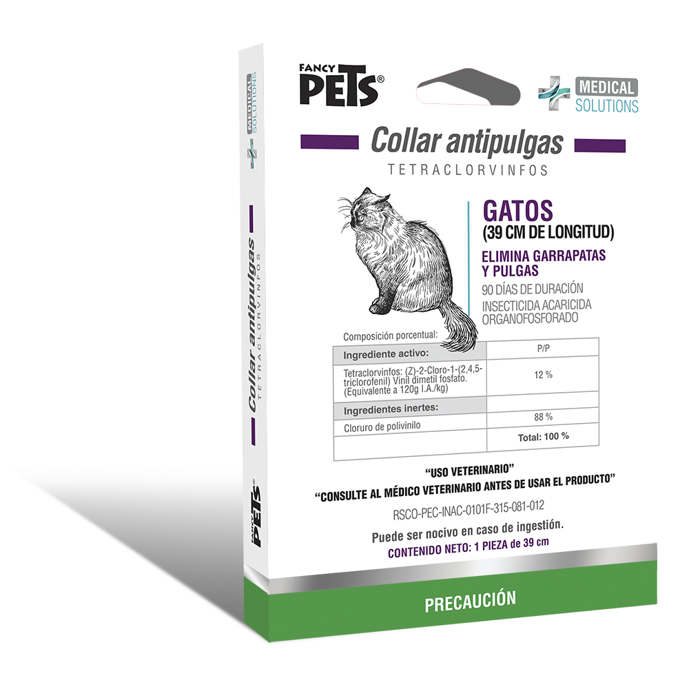 MS COLLAR ANTIPULGAS P/GATO (39 CM) FL3601