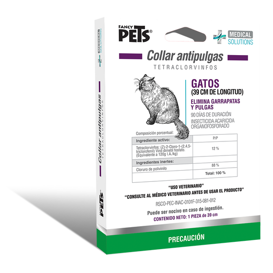 MS COLLAR ANTIPULGAS P/GATO (39 CM) FL3601