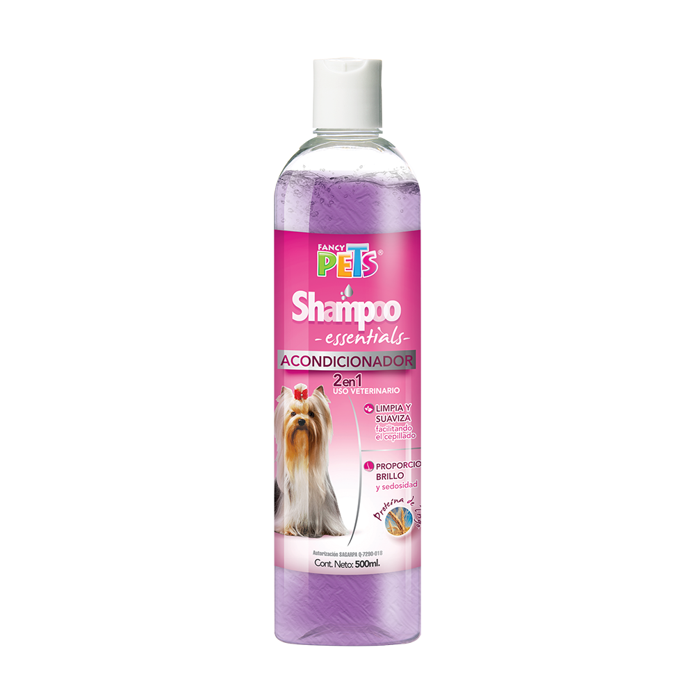 SHAMPOO C/ACONDICIONADOR 2 EN 1 ESSENTIALS 500 ML FL3974