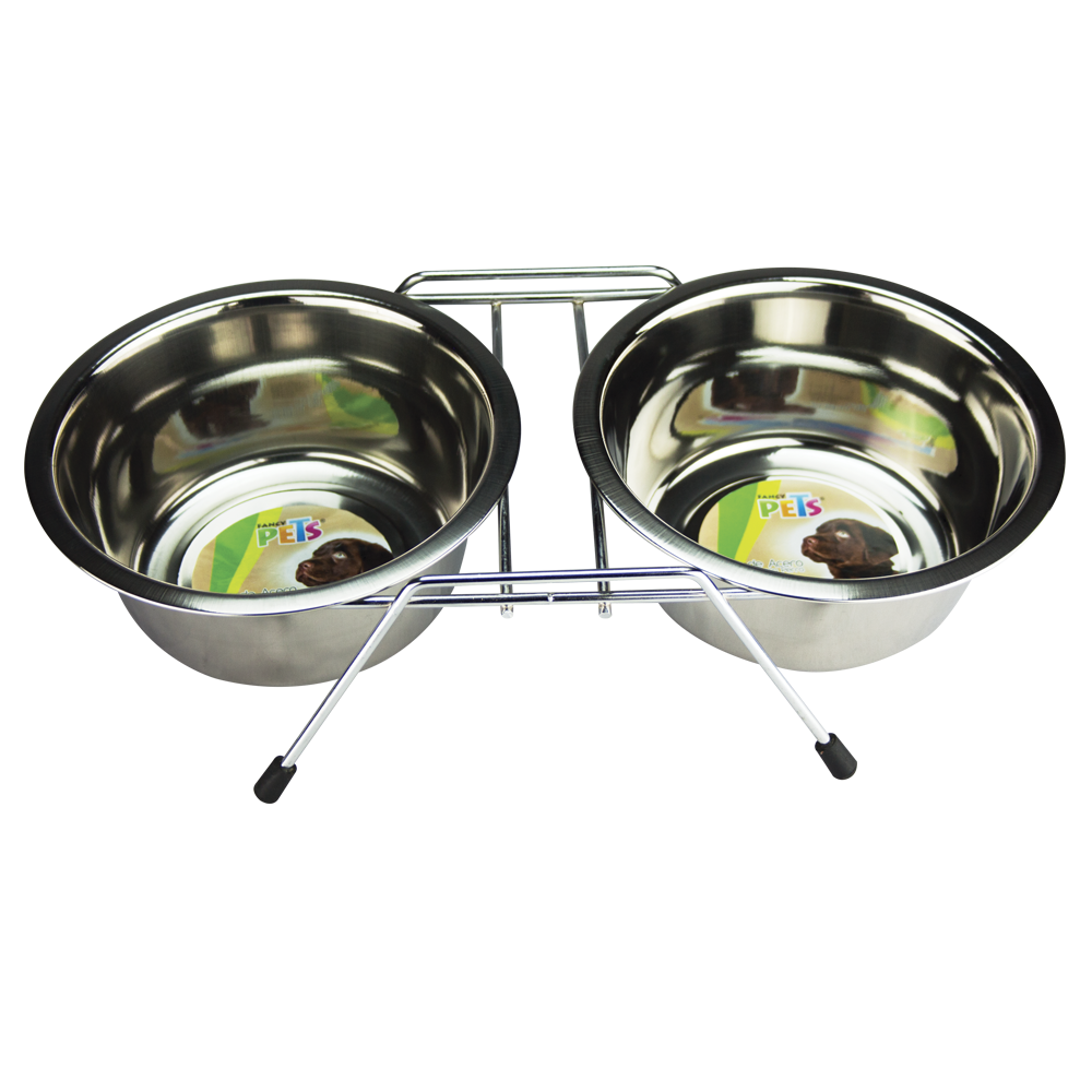 COMEDERO DOBLE 32 OZ (950 ML) FL7115