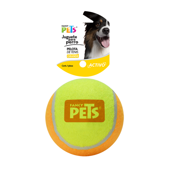 JUGUETE PELOTA GDE DE TENIS BICOLOR - 1 PZ FL7159