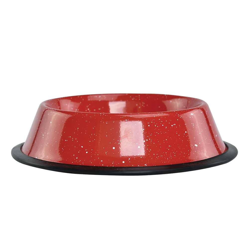 PLATO JASPEADO DE ACERO 32 OZ (907 G) FL8154