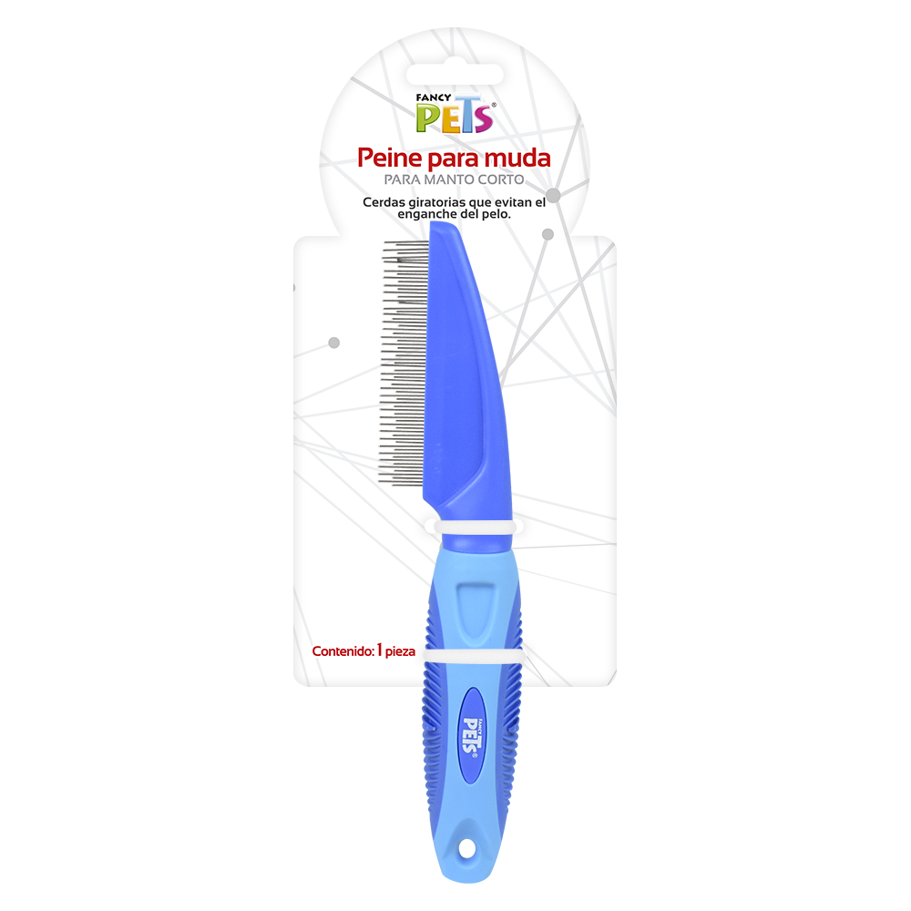 PEINE DE METAL P/MUDA P/MANTO CORTO FL8316